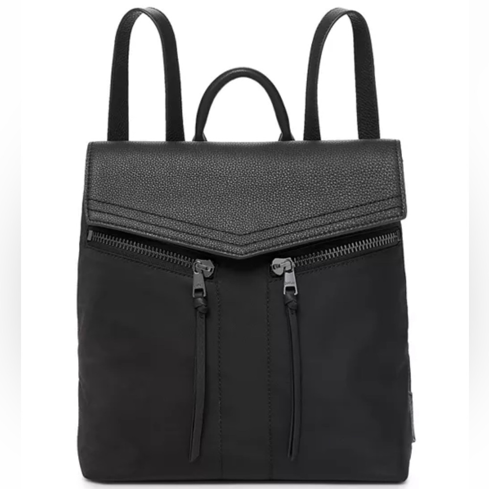 Botkier New York Trigger Mini Nylon Backpack purse bag - Black, EUC